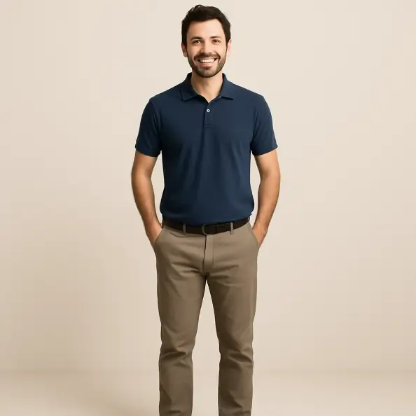 Coleção de uniformes corporativos Le Favaro demonstrando qualidade e elegância